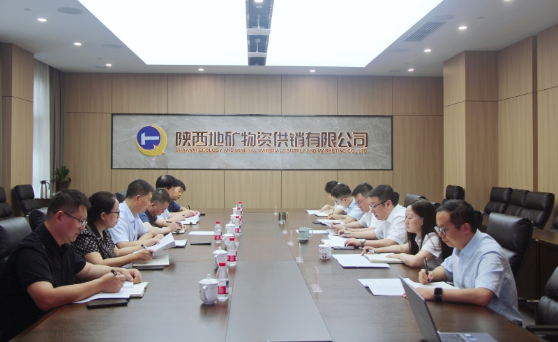 荊平深入陜西地礦物資調(diào)研